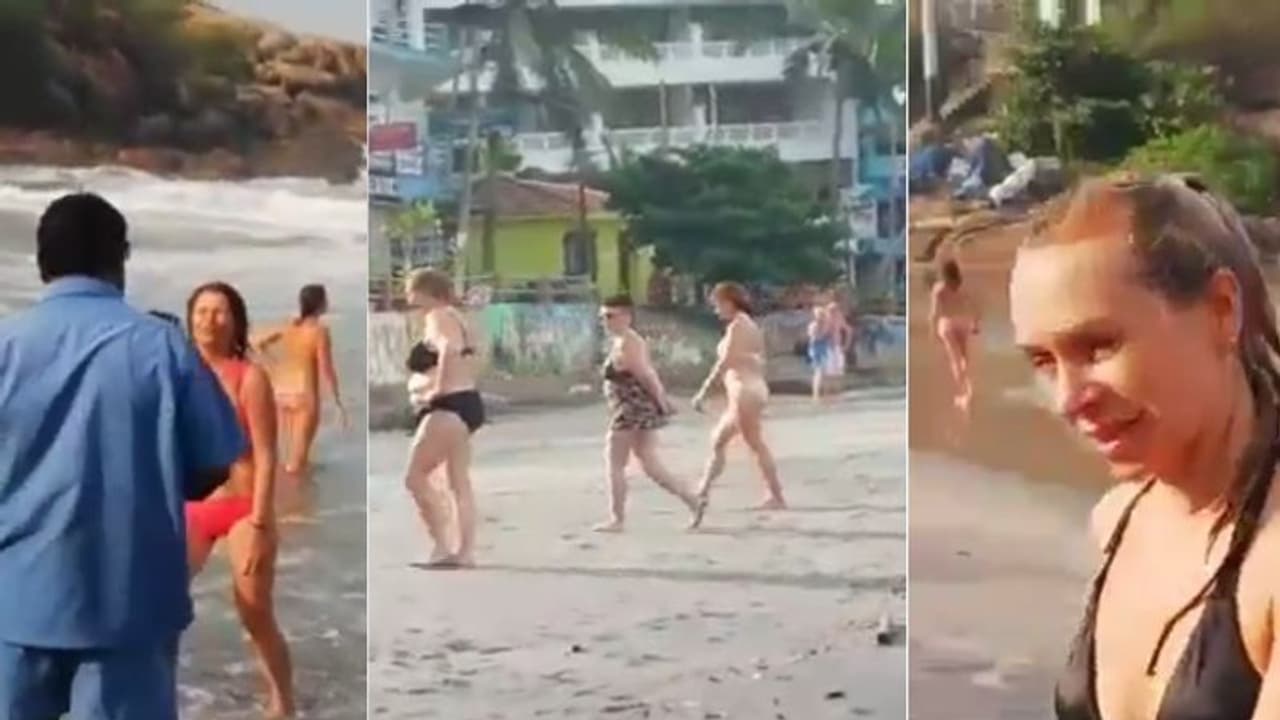 കോവളത്ത് ലോക്ക്ഡൗണ് ലംഘിച്ച് വിദേശികളുടെ കടല്ക്കുളി; കേസെടുത്ത് പൊലീസ് കോവളത്ത് ലോക്ക്ഡൗണ് ലംഘിച്ച് വിദേശികളുടെ കടല്ക്കുളി; കേസെടുത്ത് പൊലീസ്