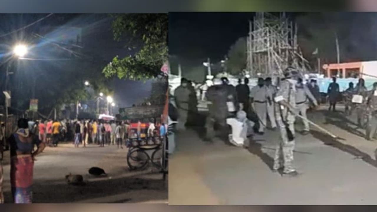 করোনা উপসর্গের মৃতদেহের সৎকার ঘিরে ধুন্ধুমার বাঁকুড়ায়, পুলিশের ব্য়াপক লাঠিচার্জ করোনা উপসর্গের মৃতদেহের সৎকার ঘিরে ধুন্ধুমার বাঁকুড়ায়, পুলিশের ব্য়াপক লাঠিচার্জ