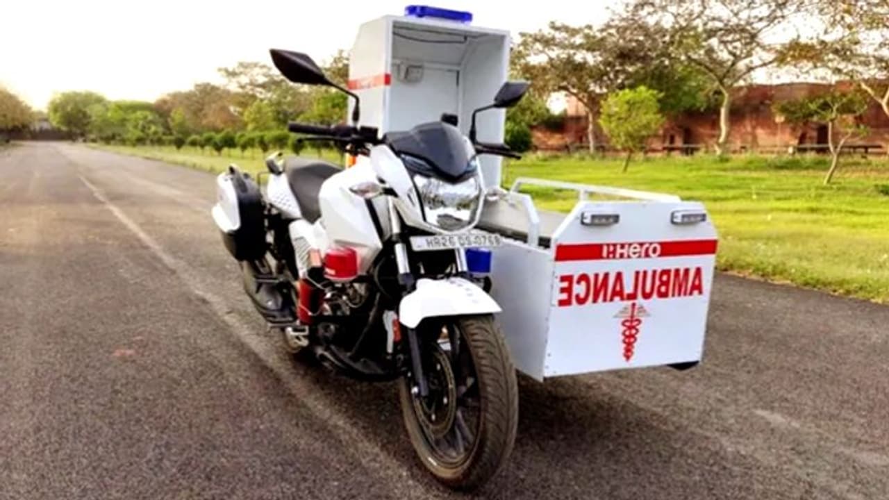 കൊവിഡ് പ്രതിരോധത്തിന് ഫസ്റ്റ് റെസ്‌പോണ്ടര്‍ ബൈക്കുകളുമായി ഹീറോ