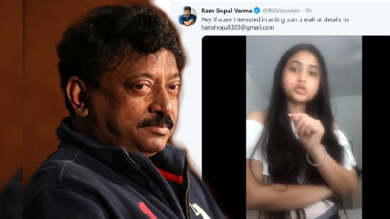 టిక్ టాక్ లో అదరగొట్టిన యువతికి వర్మ ఆఫర్ టిక్ టాక్ లో అదరగొట్టిన యువతికి వర్మ ఆఫర్