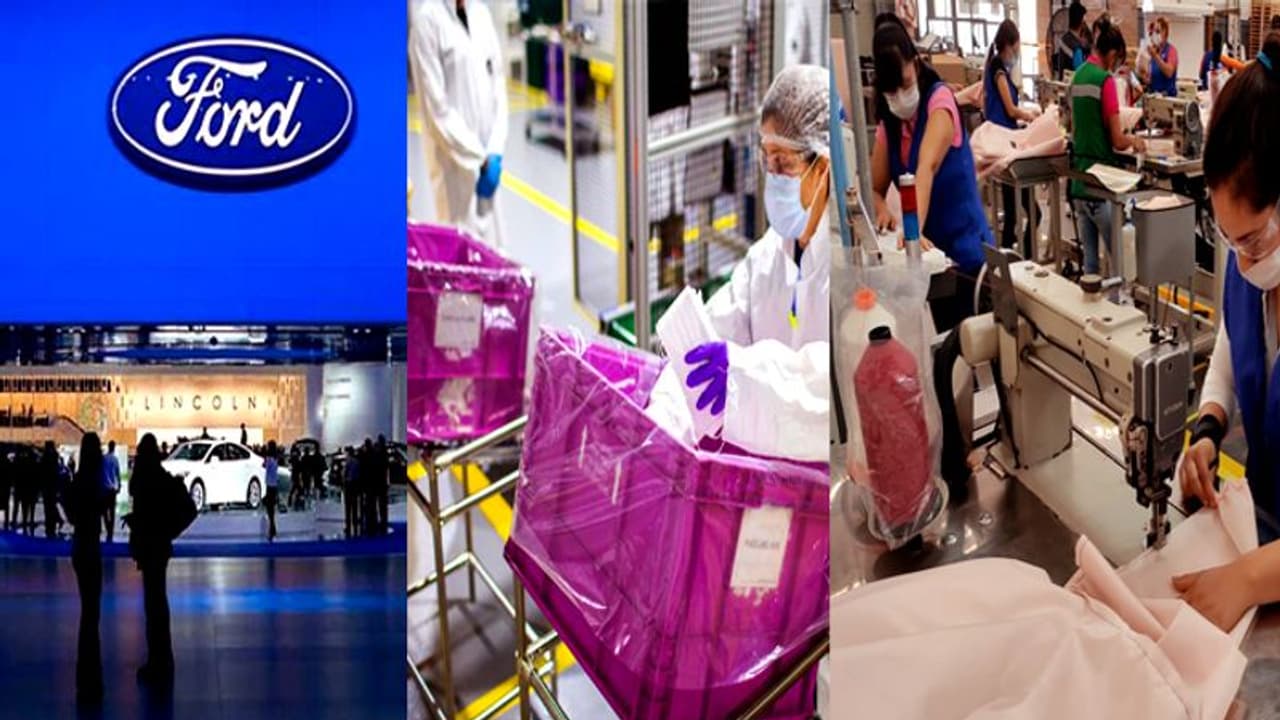 എയര്ബാഗ് മെറ്റീരിയല് കൊണ്ട് മെഡിക്കല് ഗൗണ്; ഫോര്ഡിന് കയ്യടിച്ച് ലോകം! എയര്ബാഗ് മെറ്റീരിയല് കൊണ്ട് മെഡിക്കല് ഗൗണ്; ഫോര്ഡിന് കയ്യടിച്ച് ലോകം!