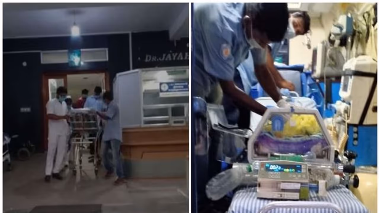 നീണ്ട ആറ് മണിക്കൂര്, ഒടുവില് ആശ്വാസം; തമിഴ്നാട്ടില് നിന്നെത്തിയ നവജാതശിശുവിന്റെ ശസ്ത്രക്രിയ വിജയം നീണ്ട ആറ് മണിക്കൂര്, ഒടുവില് ആശ്വാസം; തമിഴ്നാട്ടില് നിന്നെത്തിയ നവജാതശിശുവിന്റെ ശസ്ത്രക്രിയ വിജയം