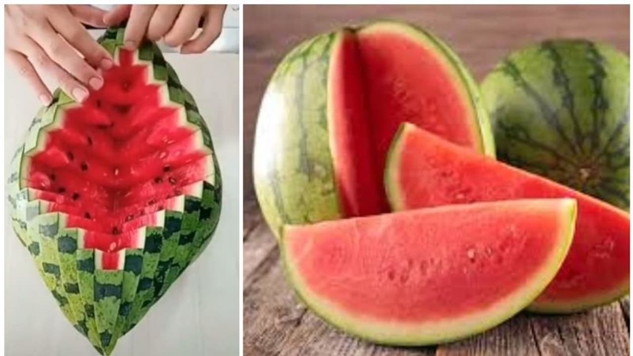 ആർക്ക് സാധിക്കും തണ്ണിമത്തൻ ഇതുപോലെ മുറിക്കാൻ? വൈറലായി ടിക് ടോക് വീഡിയോ ആർക്ക് സാധിക്കും തണ്ണിമത്തൻ ഇതുപോലെ മുറിക്കാൻ? വൈറലായി ടിക് ടോക് വീഡിയോ