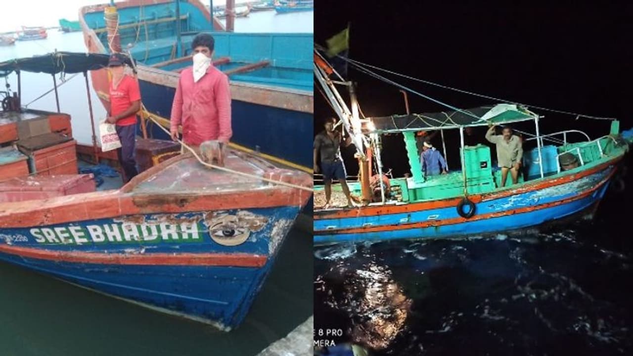 ലോക്ക്ഡൗൺ ഇളവുകൾ ദുരുപയോഗപ്പെടുത്തി മത്സ്യബന്ധനം, അഞ്ച് ബോട്ടുകള് പിടികൂടി ലോക്ക്ഡൗൺ ഇളവുകൾ ദുരുപയോഗപ്പെടുത്തി മത്സ്യബന്ധനം, അഞ്ച് ബോട്ടുകള് പിടികൂടി