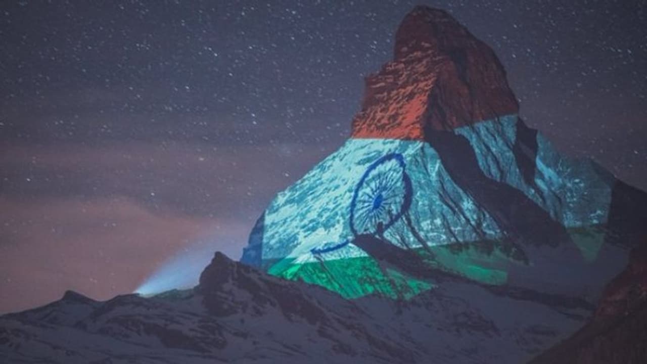 Coronavirus: Switzerland’s Matterhorn mountain lit up with Indian flag; PM Modi reacts Coronavirus: Switzerland’s Matterhorn mountain lit up with Indian flag; PM Modi reacts
