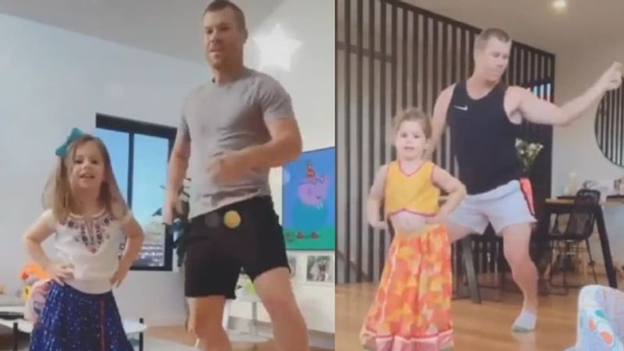 Watch: David Warner, his daughters dance to Katrina Kaif’s ‘Sheila ki jawani’; netizens shower love on trio Watch: David Warner, his daughters dance to Katrina Kaif’s ‘Sheila ki jawani’; netizens shower love on trio