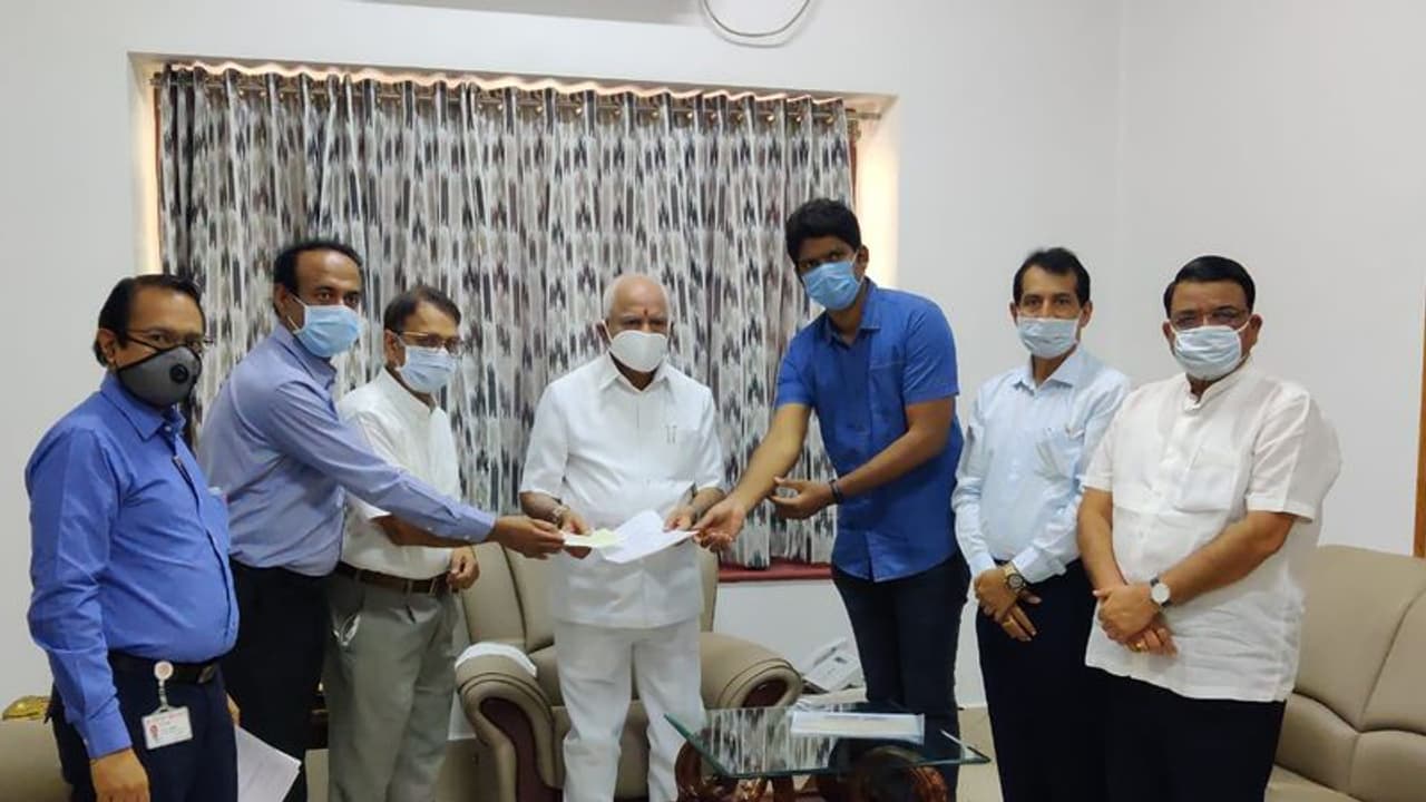 ಮುಖ್ಯಮಂತ್ರಿ ಪರಿಹಾರ ನಿಧಿಗೆ 2 ಕೋಟಿ ರೂ. ನೀಡಿದ ಟೊಯೋಟಾ ಕಿರ್ಲೋಸ್ಕರ್!