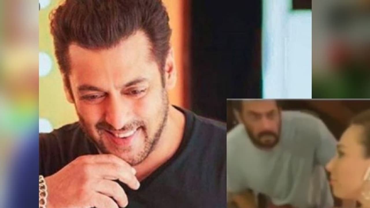 লাভ লেডির সঙ্গে লকডাউনে সলমন, লাইভ চ্যাট শো তে ফাঁস ছবি, অস্বস্তিতে দুই তারকা