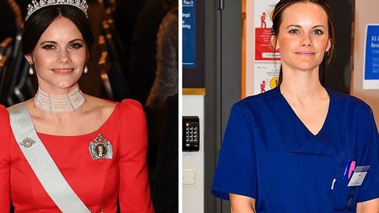 நர்ஸ் அணியும் புளூ கலர் யூனிபார்மில் ஸ்வீடன் இளவரசி.. அரச பணிகளைத் துறந்து கொரோனா நோயாளிகளுக்கு சிகிச்சை.!