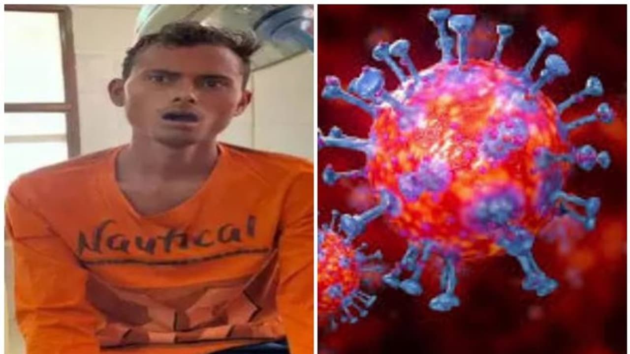 കൊറോണയെ തടയാന് ദേവിക്ക് സ്വന്തം നാക്ക് ബലി നല്കി യുവാവ് കൊറോണയെ തടയാന് ദേവിക്ക് സ്വന്തം നാക്ക് ബലി നല്കി യുവാവ്