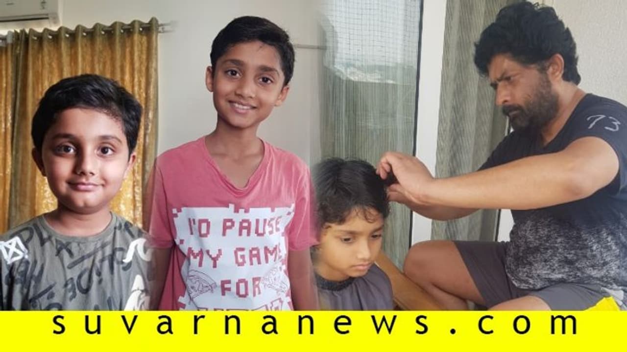 ಡಾಕ್ಟರ್ ವಿಠಲ್ ರಾವ್ ಕೈಯಲ್ಲಿ ಕತ್ತರಿ; ಮಗನಿಗೆ ಮಾಡಿದ ಹೇರ್ಕಟ್ ನೋಡಿ! ಡಾಕ್ಟರ್ ವಿಠಲ್ ರಾವ್ ಕೈಯಲ್ಲಿ ಕತ್ತರಿ; ಮಗನಿಗೆ ಮಾಡಿದ ಹೇರ್ಕಟ್ ನೋಡಿ!