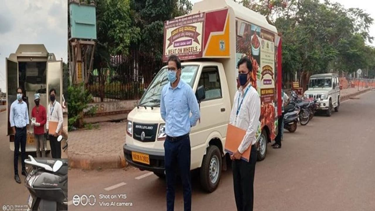 ತರಕಾರಿಯಂತೆ ಸಂಚಾರಿ ಕುರಿ ಮೇಕೆ ಮಾಂಸ ಮಾರಾಟಕ್ಕೆ ಚಾಲನೆ...! ತರಕಾರಿಯಂತೆ ಸಂಚಾರಿ ಕುರಿ ಮೇಕೆ ಮಾಂಸ ಮಾರಾಟಕ್ಕೆ ಚಾಲನೆ...!