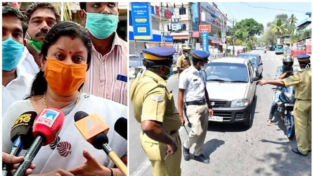 Kerala: Congress leader Bindhu Krishna held for violating lockdown