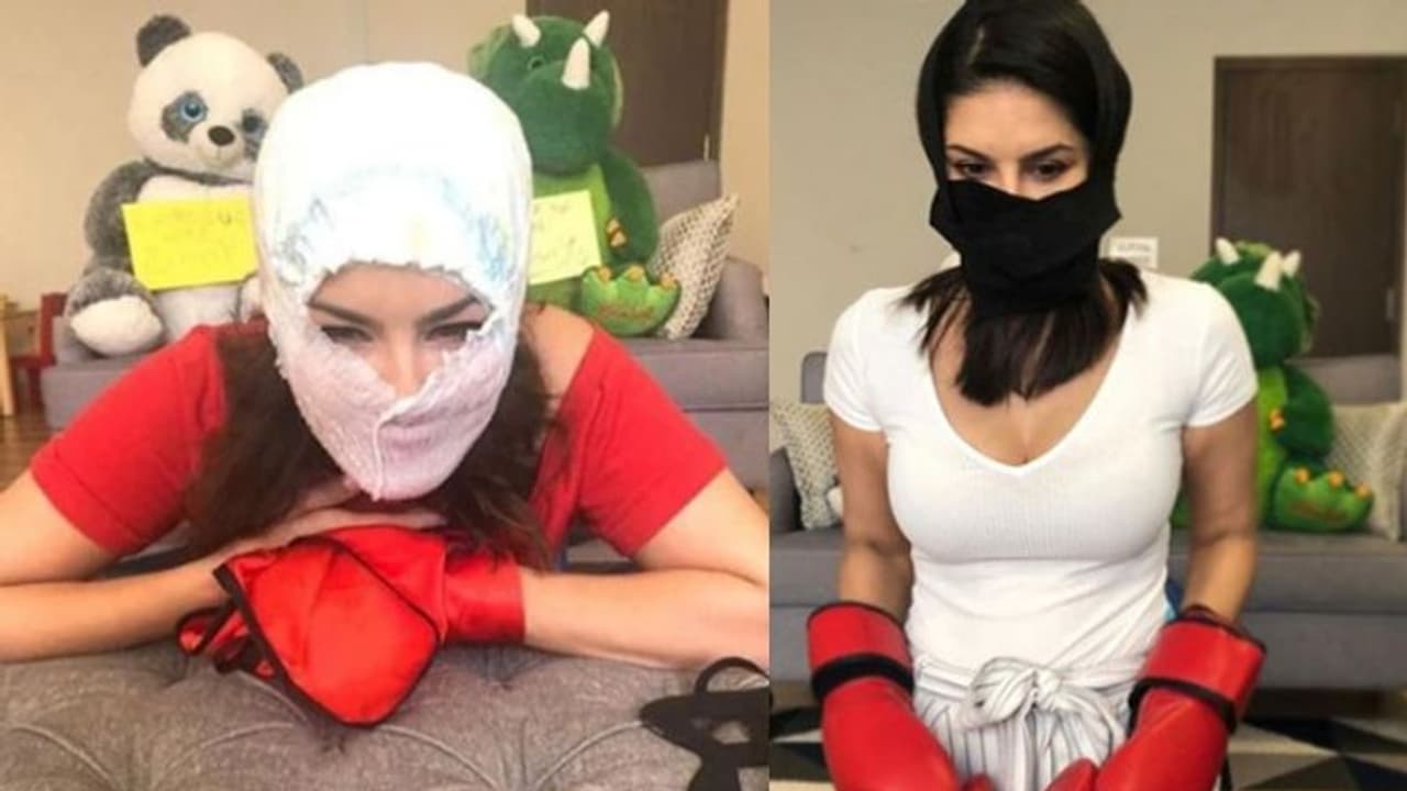 'മുപ്പത് സെക്കന്ഡ് തരൂ.. ഡയപ്പറും സ്കാർഫും മാസ്കാക്കി തരാം'; സണ്ണി ലിയോൺ 'മുപ്പത് സെക്കന്ഡ് തരൂ.. ഡയപ്പറും സ്കാർഫും മാസ്കാക്കി തരാം'; സണ്ണി ലിയോൺ