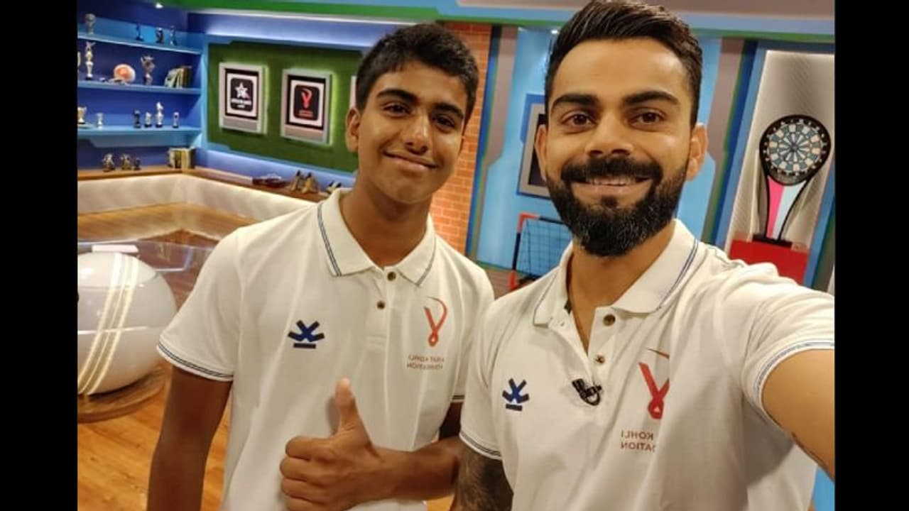 Coronavirus: Teen golfer supported by Virat Kohli Foundation sells shoes to donate money to PM CARES Fund Coronavirus: Teen golfer supported by Virat Kohli Foundation sells shoes to donate money to PM CARES Fund