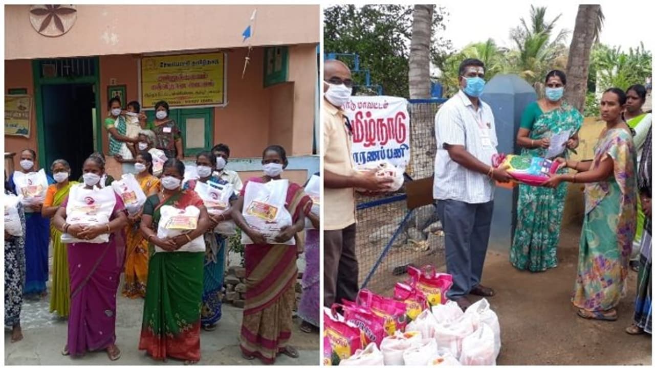 சைலண்டா சேவையில் இறங்கிய "சேவா பாரதி அமைப்பு"! மக்களுக்கு பல லட்சம் மாஸ்க்..உணவு பொருட்கள் வழங்கி அசத்தல்..! சைலண்டா சேவையில் இறங்கிய "சேவா பாரதி அமைப்பு"! மக்களுக்கு பல லட்சம் மாஸ்க்..உணவு பொருட்கள் வழங்கி அசத்தல்..!