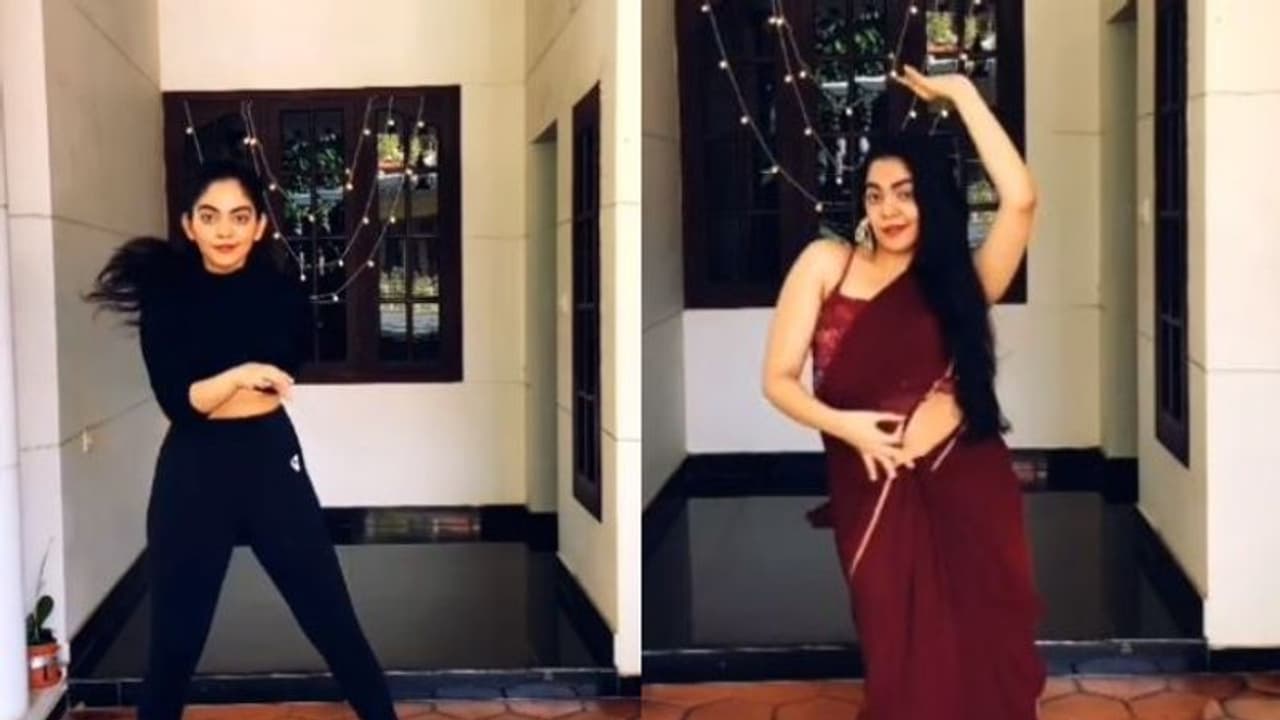 തകര്പ്പന് ചുവടുകളുമായി അഹാന; കയ്യടിച്ച് സോഷ്യല്മീഡിയ തകര്പ്പന് ചുവടുകളുമായി അഹാന; കയ്യടിച്ച് സോഷ്യല്മീഡിയ