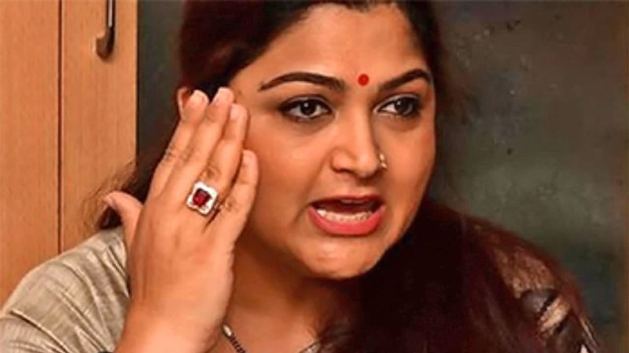 ‘ചേരി’ പരാമർശം; ഖുശ്ബുവിന്‍റെ വീടിന് സുരക്ഷ വര്‍ധിച്ചു, വന്‍ പൊലീസ് സന്നാഹം