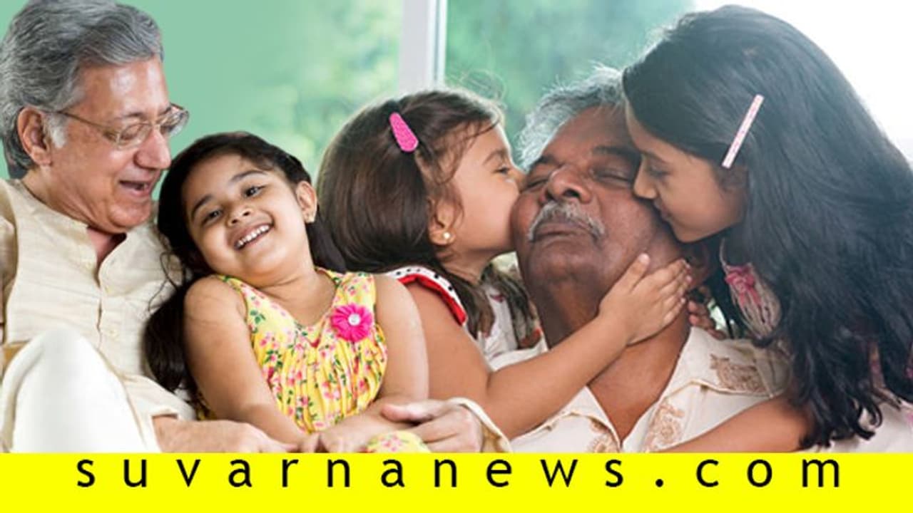 ಅಜ್ಜ ಅಜ್ಜಿ ಸಾಂಗತ್ಯದಲ್ಲಿ ಮೊಮ್ಮಕ್ಕಳ ಲಾಕ್‍ಡೌನ್; ಹಳ್ಳಿಯ ಹಿರಿಯ ಜೀವಗಳಿಗೆ ಹಿಗ್ಗು