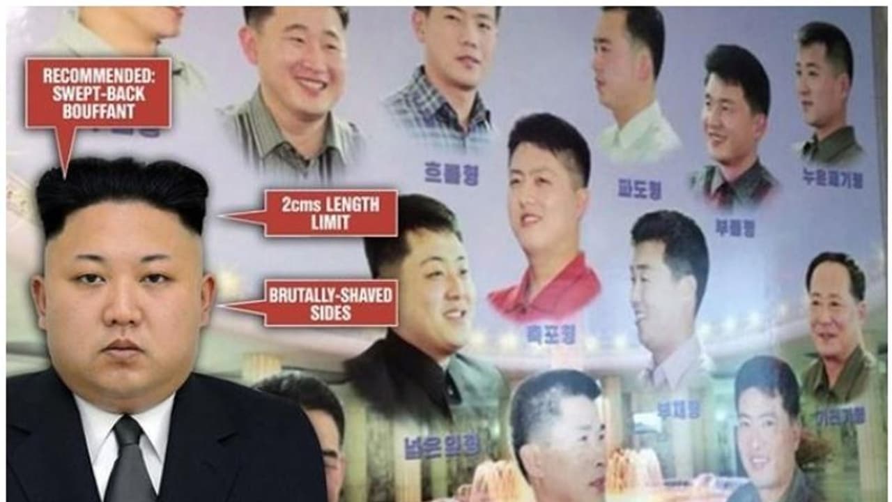ഉത്തര കൊറിയയിൽ തന്നിഷ്ടത്തിന് മുടിവെട്ടുന്നത് 'സാമൂഹ്യവിരുദ്ധം'; കിം ജോങ് ഉൻ അനുവദിച്ച 15 ഹെയർ സ്റ്റൈലുകൾ ഉത്തര കൊറിയയിൽ തന്നിഷ്ടത്തിന് മുടിവെട്ടുന്നത് 'സാമൂഹ്യവിരുദ്ധം'; കിം ജോങ് ഉൻ അനുവദിച്ച 15 ഹെയർ സ്റ്റൈലുകൾ