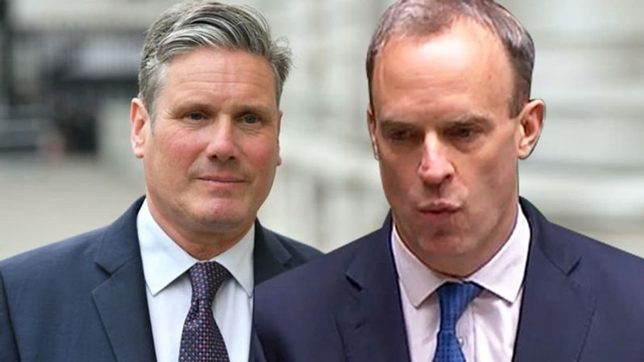 New Labour leader Keir Starmer tears into Dominic Raab over COVID 19 testing failures in UK New Labour leader Keir Starmer tears into Dominic Raab over COVID 19 testing failures in UK