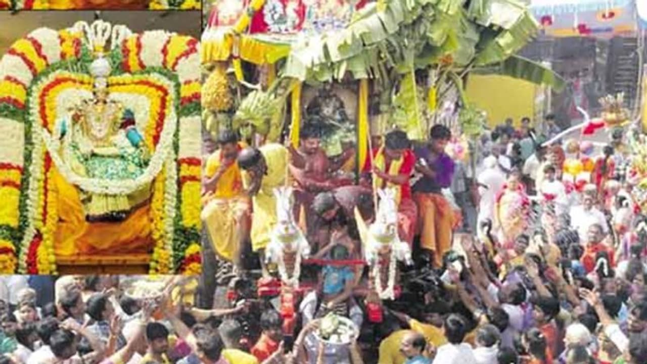 கொரோனாவால் நூற்றாண்டு கால பிரசித்தி பெற்ற குடியாத்தம் கெங்கையம்மன் கோவில் திருவிழா முதல்முறையாக ரத்து கொரோனாவால் நூற்றாண்டு கால பிரசித்தி பெற்ற குடியாத்தம் கெங்கையம்மன் கோவில் திருவிழா முதல்முறையாக ரத்து
