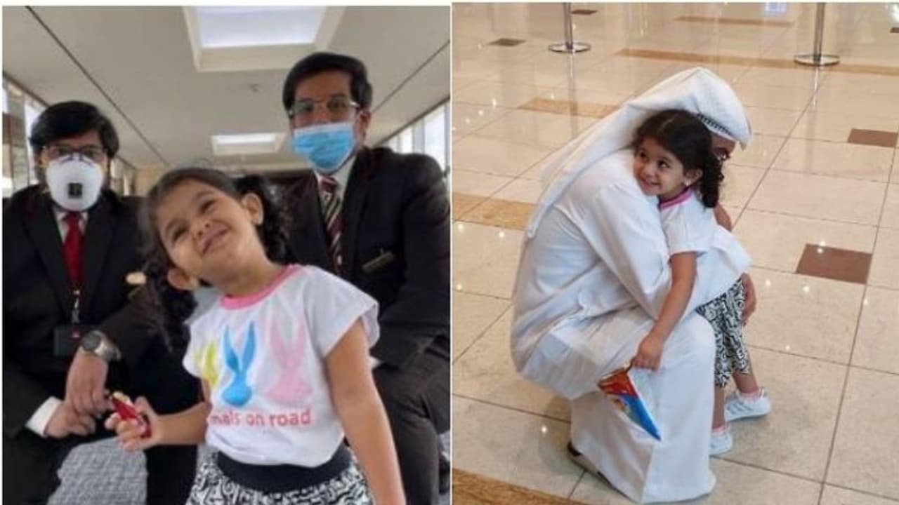 മാതാപിതാക്കളെ കാണാതെ 50 ദിവസം; സൗദിയില് കുടുങ്ങിയ മൂന്നുവയസ്സുകാരിയെ തിരിച്ചെത്തിച്ചു മാതാപിതാക്കളെ കാണാതെ 50 ദിവസം; സൗദിയില് കുടുങ്ങിയ മൂന്നുവയസ്സുകാരിയെ തിരിച്ചെത്തിച്ചു