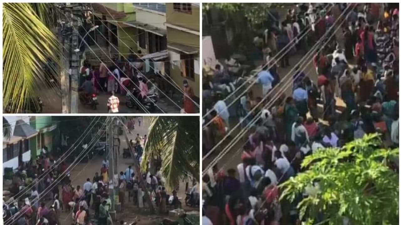 നിര്ദ്ദേശങ്ങള് കാറ്റില് പറത്തി പുതിയതുറയിൽ മാർക്കറ്റ് സജീവം, ദൃശ്യങ്ങള് പുറത്ത് നിര്ദ്ദേശങ്ങള് കാറ്റില് പറത്തി പുതിയതുറയിൽ മാർക്കറ്റ് സജീവം, ദൃശ്യങ്ങള് പുറത്ത്