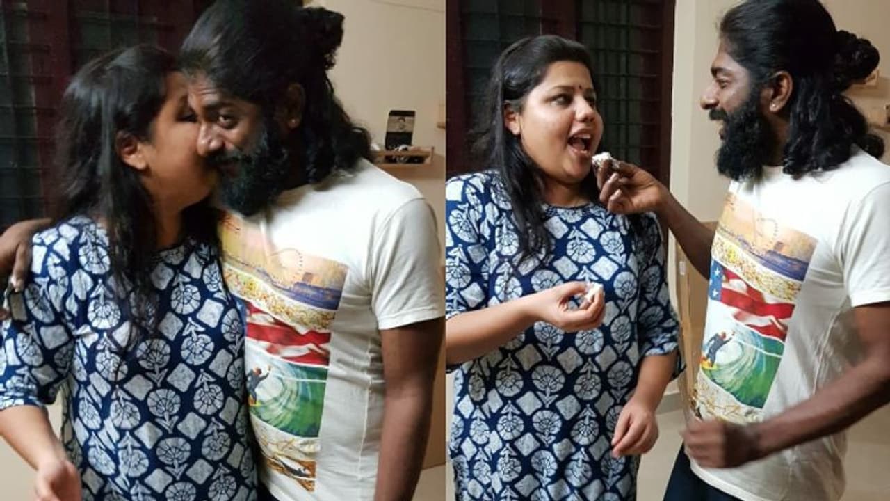 വിവാഹത്തിന് ശേഷമുള്ള ആദ്യ പിറന്നാള്; ശ്രീകുമാറിനൊപ്പമുള്ള പിറന്നാളാഘോഷത്തെക്കുറിച്ച് സ്നേഹ വിവാഹത്തിന് ശേഷമുള്ള ആദ്യ പിറന്നാള്; ശ്രീകുമാറിനൊപ്പമുള്ള പിറന്നാളാഘോഷത്തെക്കുറിച്ച് സ്നേഹ