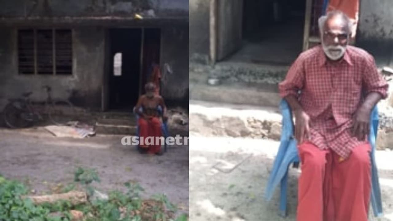 'താമസം ഒറ്റയ്ക്ക്, കാലിന് ഒടിവ്, ആകെ ഉണ്ടായിരുന്നത് ലോട്ടറി കച്ചവടം'; കൊവിഡിൽ ജീവിതം വഴിമുട്ടി കുഞ്ഞച്ചൻ