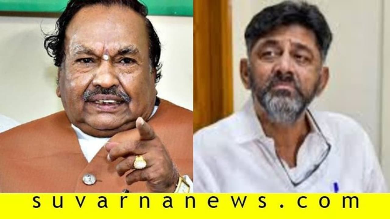 ಮುಸ್ಲಿಂ ಮತಕ್ಕಾಗಿ ಡಿಕೆಶಿ ನಾಟಕ: ಈಶ್ವರಪ್ಪ ಲೇವಡಿ