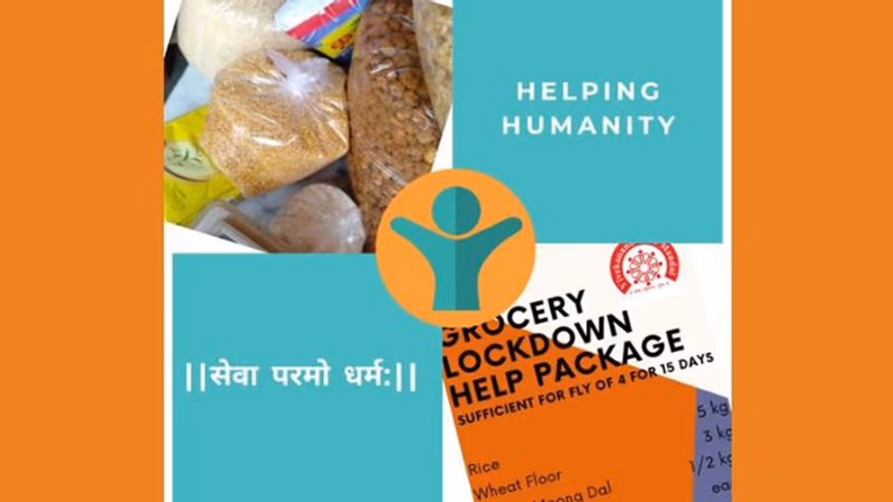 RSS’s Vivekanand Seva Mandal's corona fighters help 44 needy students