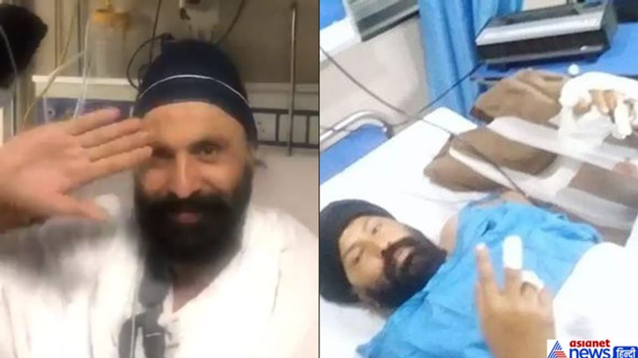 దుండగుల చేతిలో చేయి నరికివేత.. ఇంటికి చేరిన హర్జీత్ సింగ్