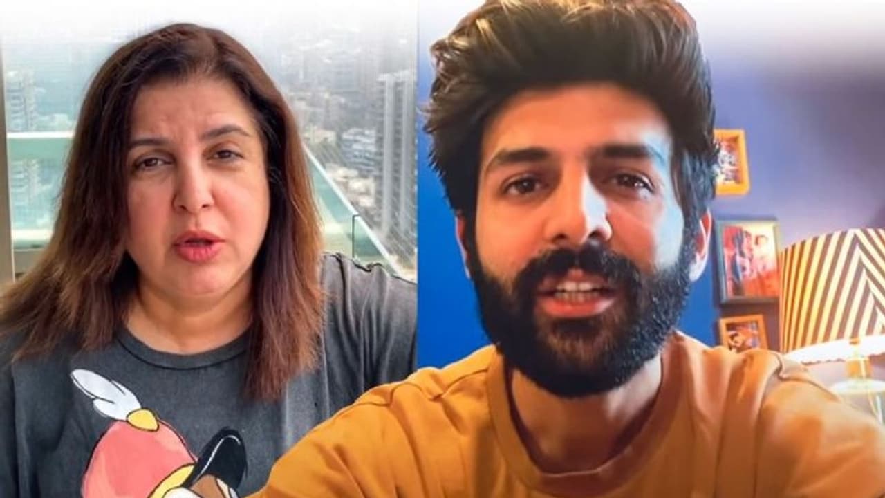 ফারহার 'ওয়ার্ক আউট' প্রতিবাদ নিয়ে কার্তিকের মন্তব্য, নিজের শো তেই ঠাট্টা করলেন পরিচালককে নিয়ে