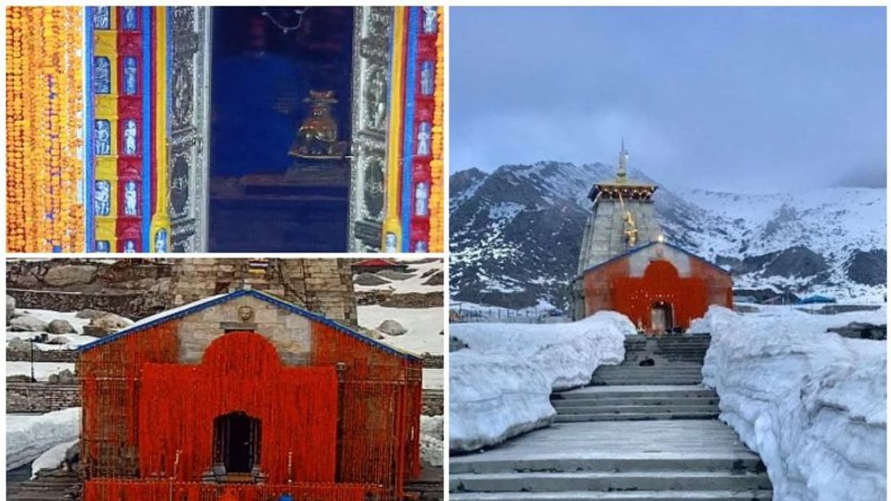 ലോക്ക്ഡൌണ്: കേദാര്നാഥ് ക്ഷേത്രം തുറന്നു, ഭക്തര്ക്ക് പ്രവേശനമില്ല ലോക്ക്ഡൌണ്: കേദാര്നാഥ് ക്ഷേത്രം തുറന്നു, ഭക്തര്ക്ക് പ്രവേശനമില്ല