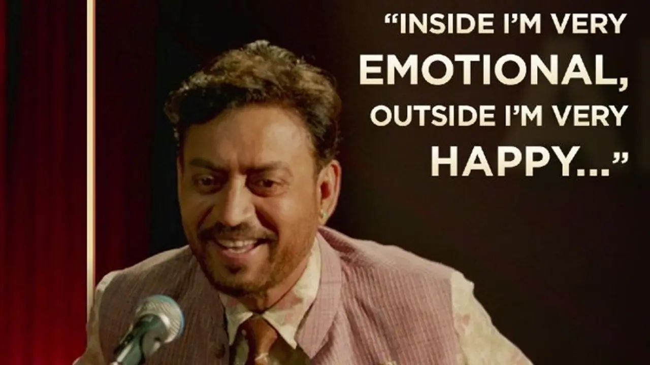Irrfan Khan’s last tweet: ‘Inside I’m very emotional, outside I’m very happy’ Irrfan Khan’s last tweet: ‘Inside I’m very emotional, outside I’m very happy’
