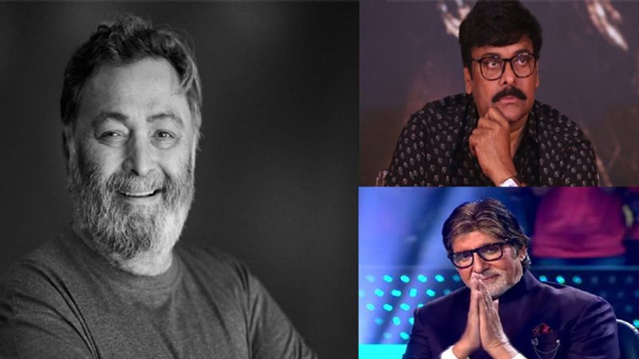 నేను కుప్పకూలిపోయా.. రిషి కపూర్ మృతిపై చిరు, అమితాబ్, రజనీ, వెంకీ..