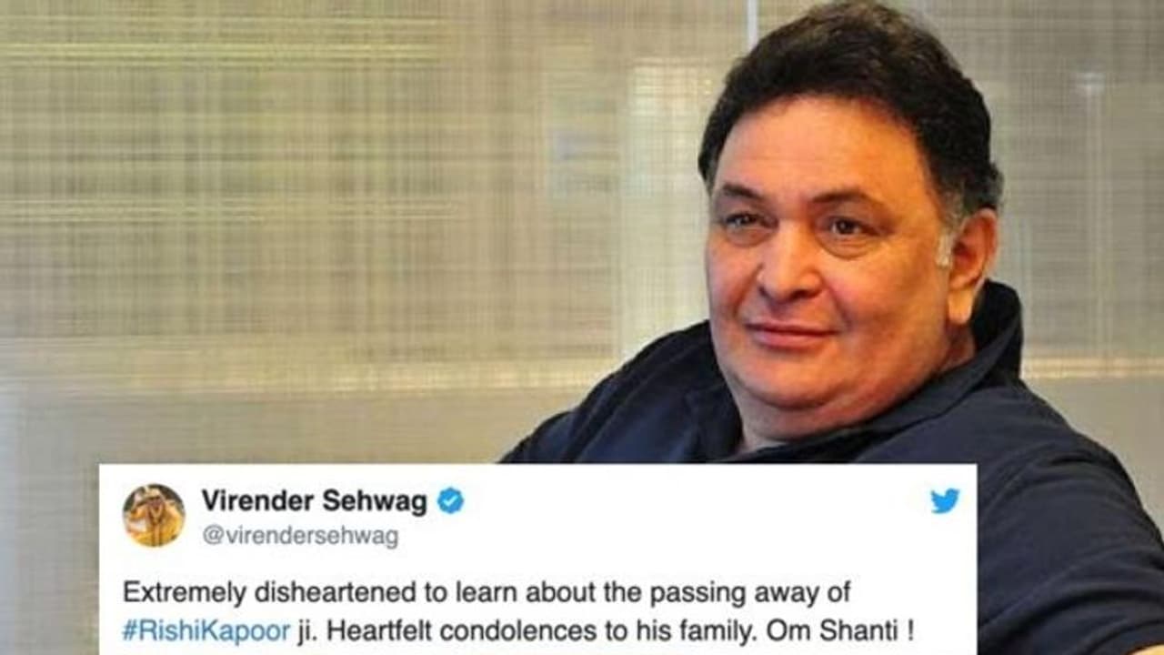 വഖാര്‍ യൂനിസ് മുതല്‍ യോഗേശ്വര്‍ ദത്ത് വരെ; ഋഷി കപൂറിന്റെ നിര്യാണത്തില്‍ അനുശോചിച്ച് കായിക ലോകം