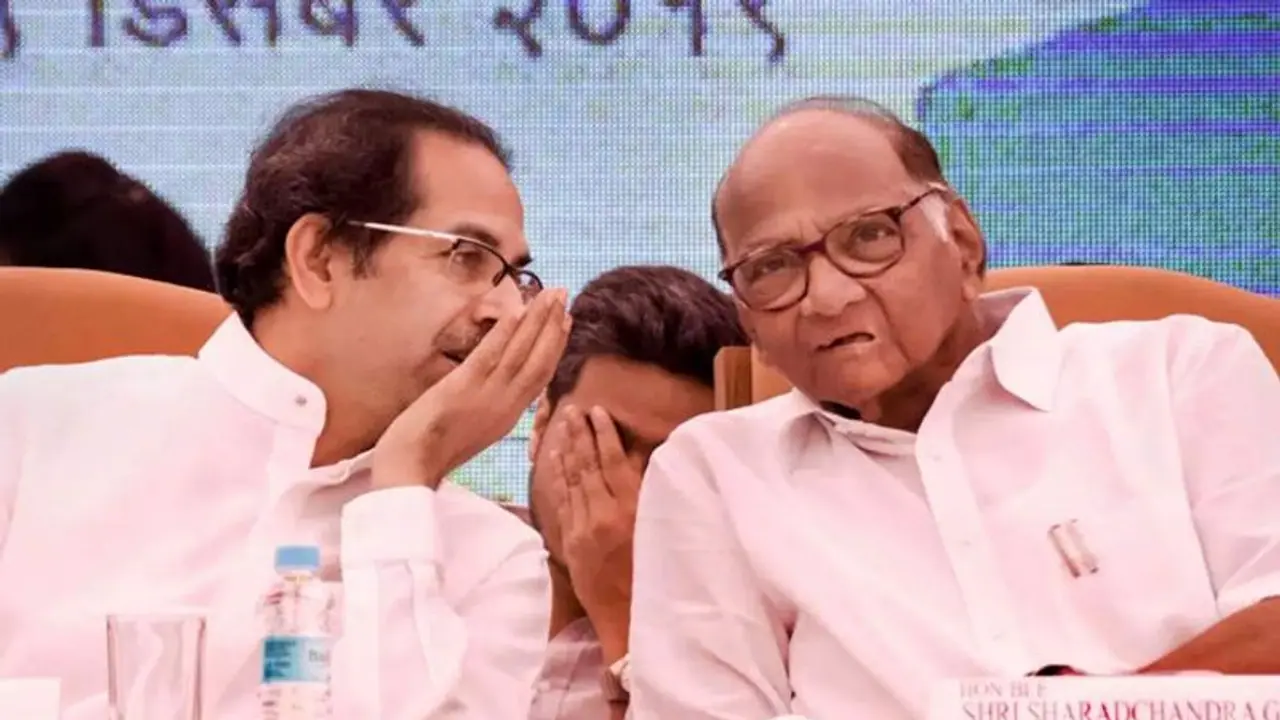 महाराष्ट्र सरकार में चल रही खटपट, चार दिनों में दूसरी बार ठाकरे से मिले पवार