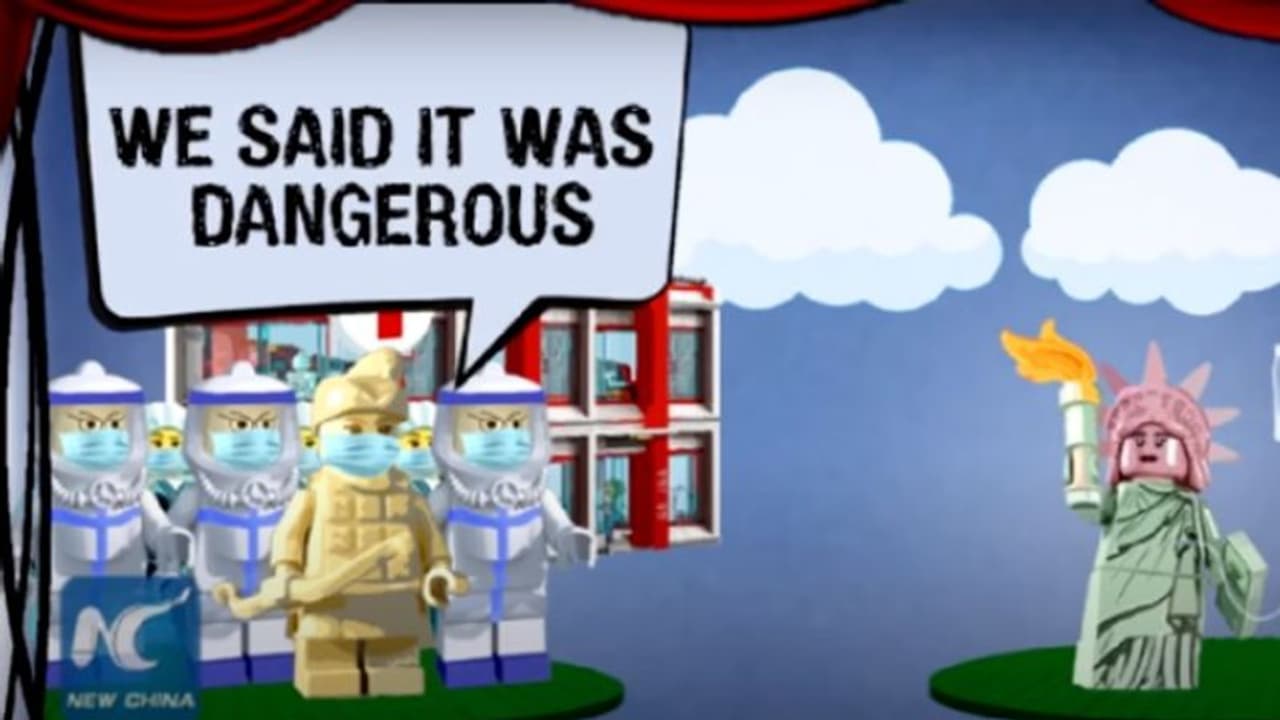 കൊവിഡില്‍ ട്രംപിന്‍റെ വാദങ്ങളെ പരിഹസിച്ച് ചൈനയുടെ ആനിമേഷന്‍
