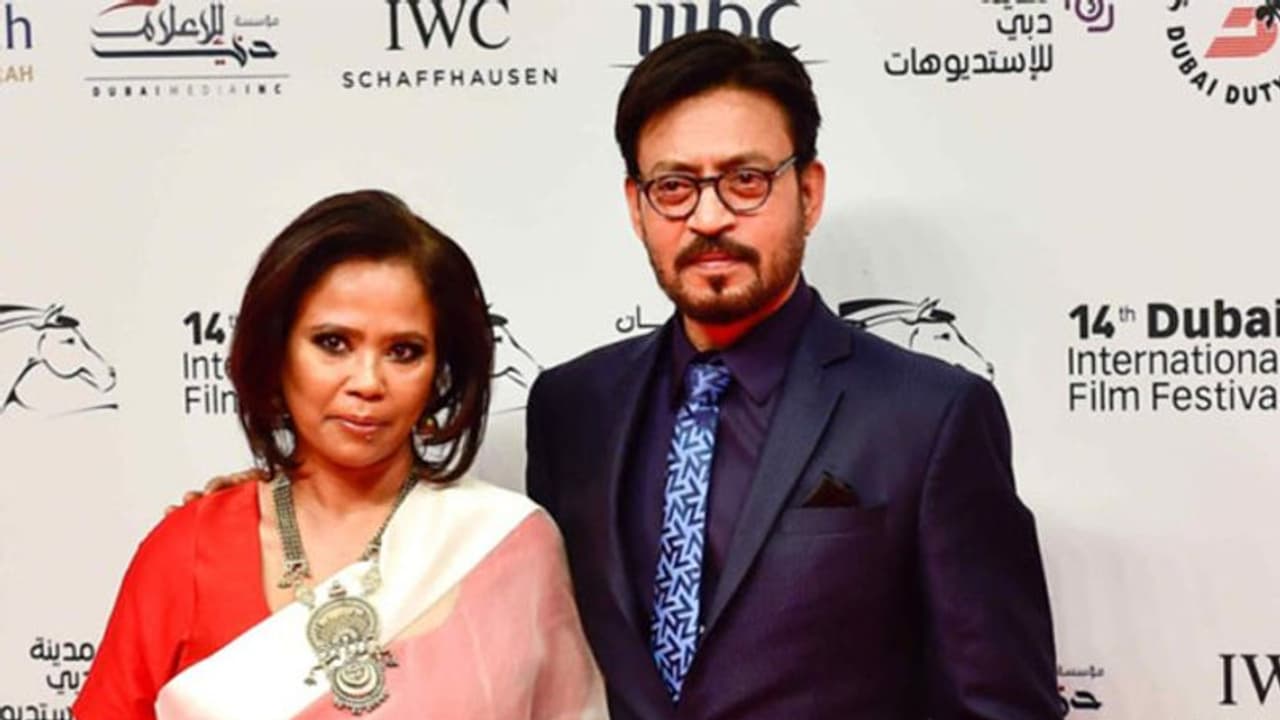 Irrfan Khan's wife Sutapa pens an emotional note a month after his demise