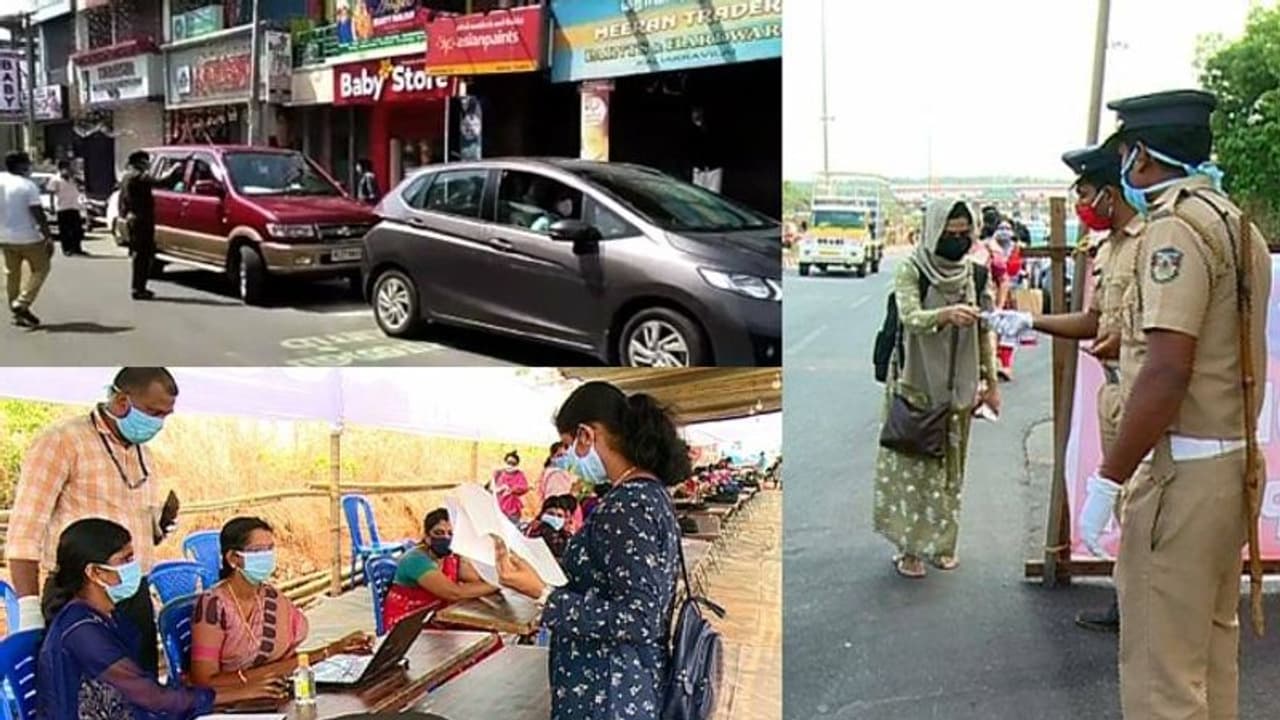 വിവിധ സംസ്ഥാനങ്ങളിൽ നിന്ന് കേരളത്തിലേക്ക് പുറപ്പെട്ട മലയാളികളെ കർണ്ണാടക അതിർത്തിയിൽ തടഞ്ഞു