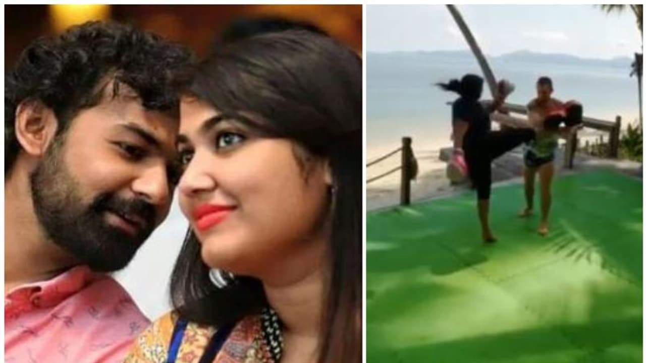 ആക്ഷനില്‍ ഒട്ടുംമോശമല്ല വിസ്‍മയയും; തായ് ആയോധനകല പരിശീലിച്ച് മോഹൻലാലിന്റെ മകള്‍ വീഡിയോ