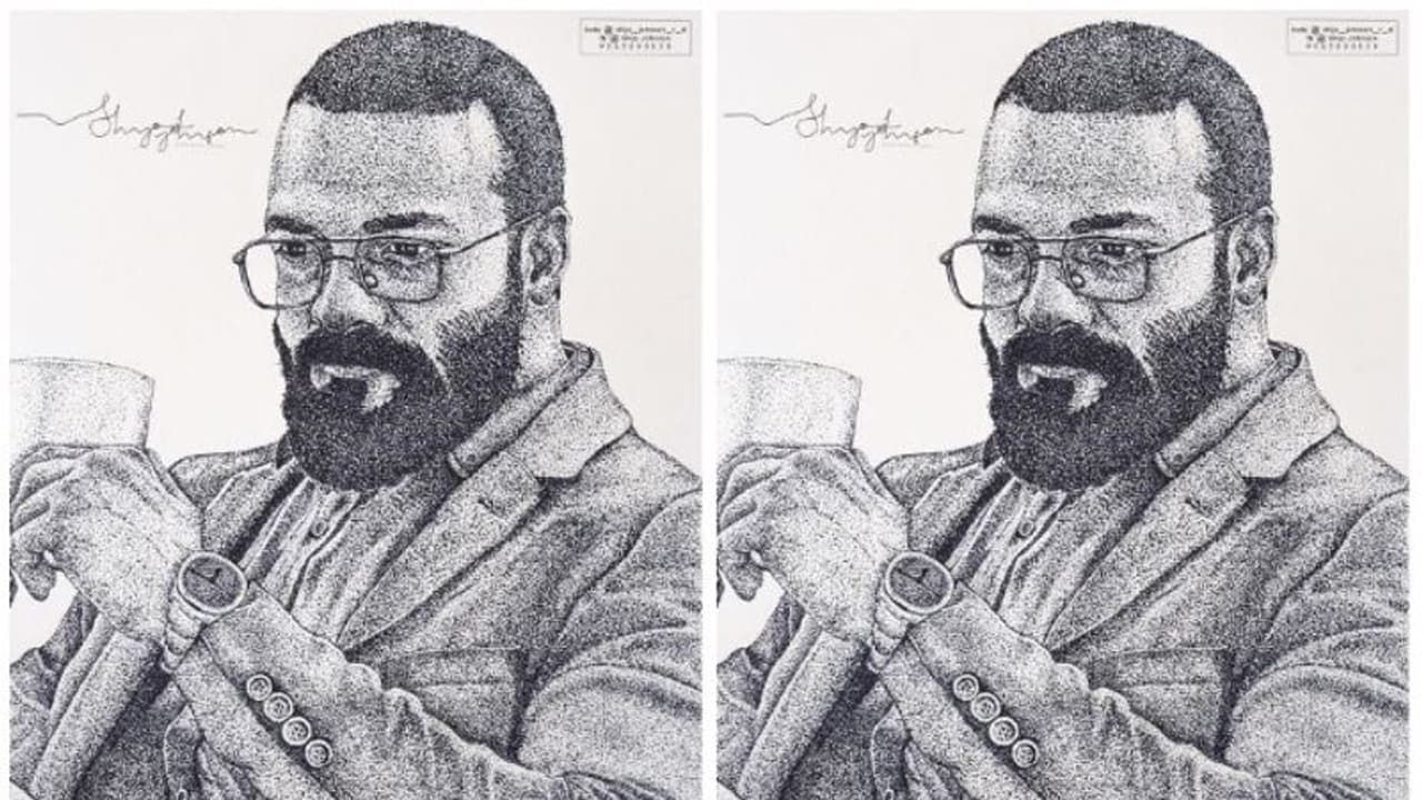 മുപ്പതിനായിരം കുത്തുകള് കൊണ്ട് ജയസൂര്യ; അമ്പരന്ന് താരം! മുപ്പതിനായിരം കുത്തുകള് കൊണ്ട് ജയസൂര്യ; അമ്പരന്ന് താരം!