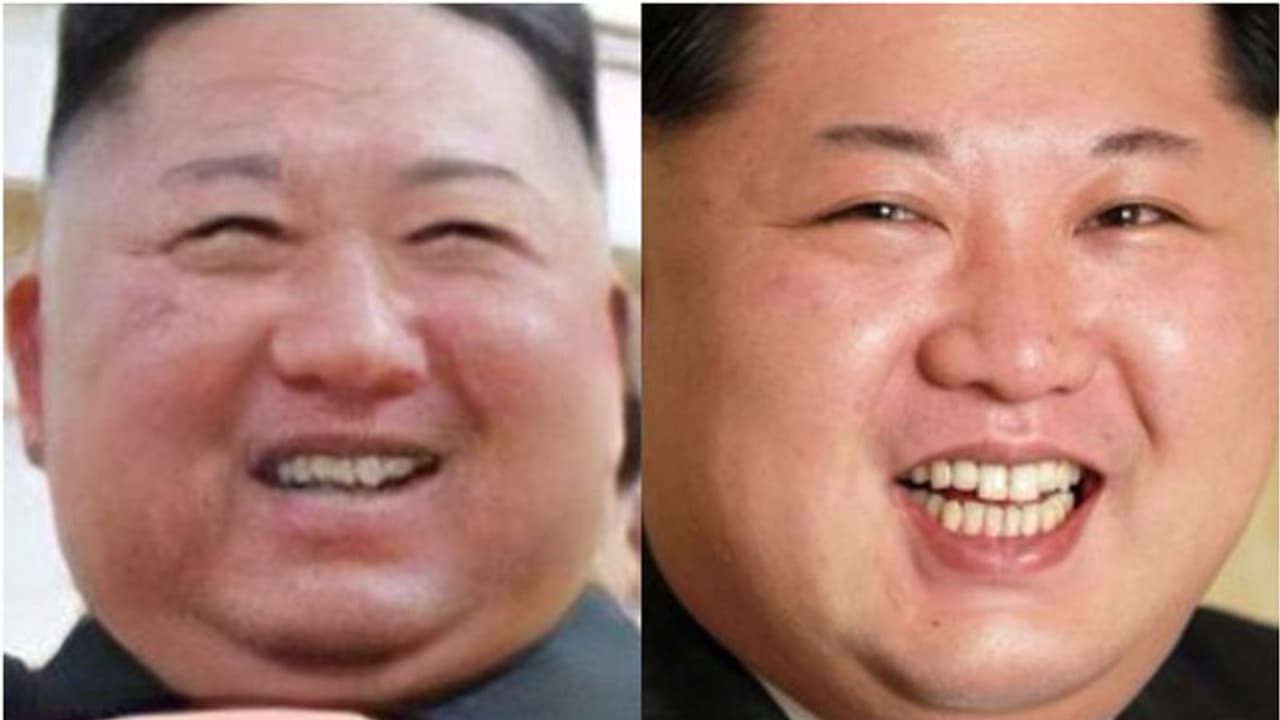 প্রকাশ্যে কি দেখা দিলেন নকল কিম, আগের ছবির সঙ্গে মিলছে না নেই দাঁত ঠোঁট চুল কান প্রকাশ্যে কি দেখা দিলেন নকল কিম, আগের ছবির সঙ্গে মিলছে না নেই দাঁত ঠোঁট চুল কান