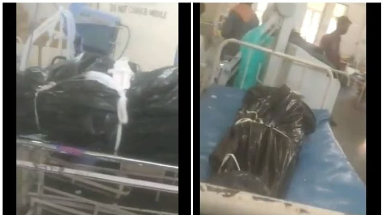 കൊവിഡ് രോഗികൾക്കൊപ്പം മൃതദേഹങ്ങളും; മുംബൈയിലെ ആശുപത്രി ദൃശ്യം ട്വീറ്റ് ചെയ്ത് ബിജെപി എംഎൽഎ കൊവിഡ് രോഗികൾക്കൊപ്പം മൃതദേഹങ്ങളും; മുംബൈയിലെ ആശുപത്രി ദൃശ്യം ട്വീറ്റ് ചെയ്ത് ബിജെപി എംഎൽഎ