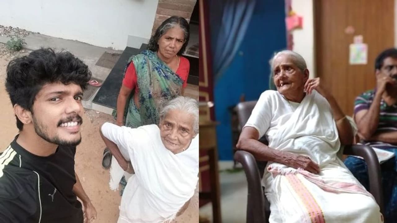 വൈറല്‍ വീഡിയോകളിലെ താരം, 91 ാം വയസില്‍ രാധമ്മ യാത്രയായി; വേദനയോടെ ചെറുമകന്‍