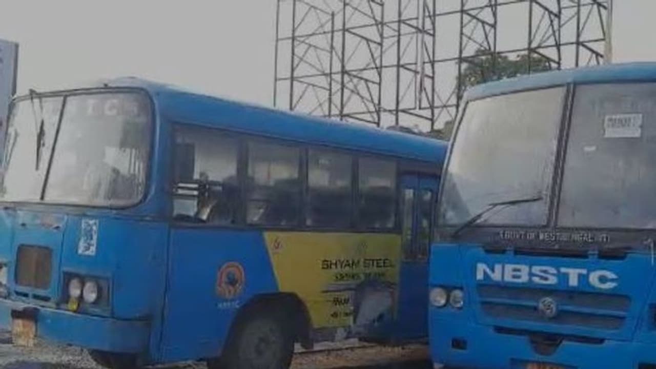 লকডাউনেও সচল পরিবহণ, স্বাস্থ্য বিধি মেনে এবার সরকারি বাস চালু হল গ্রিনজোনে