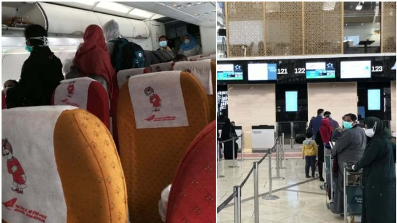 പ്രവാസികളുമായി സൗദിയില് നിന്നുള്ള ആദ്യ വിമാനം കോഴിക്കോടേക്ക് പുറപ്പെട്ടു, വീഡിയോ പ്രവാസികളുമായി സൗദിയില് നിന്നുള്ള ആദ്യ വിമാനം കോഴിക്കോടേക്ക് പുറപ്പെട്ടു, വീഡിയോ