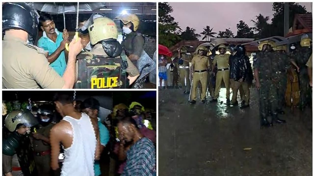 തിരുവനന്തപുരത്ത് പൊലീസും അതിഥി തൊഴിലാളികളും തമ്മില് സംഘര്ഷം, കല്ലേറില് സിഐയ്ക്ക് പരിക്ക് തിരുവനന്തപുരത്ത് പൊലീസും അതിഥി തൊഴിലാളികളും തമ്മില് സംഘര്ഷം, കല്ലേറില് സിഐയ്ക്ക് പരിക്ക്